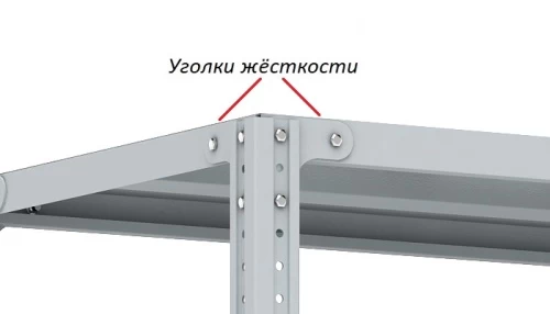 Стеллаж металлический Титан МС-750 1800x700x400/6 Стеллаж металлический Титан МС-750 1800x700x400/6