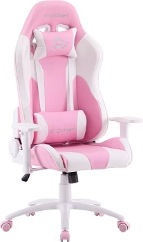 Геймерское кресло Katana (экокожа розовая)
