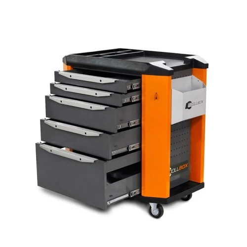 Тележка инструментальная ToollBox TBP-5 (синяя) Тележка инструментальная ToollBox TBP-5 (синяя)